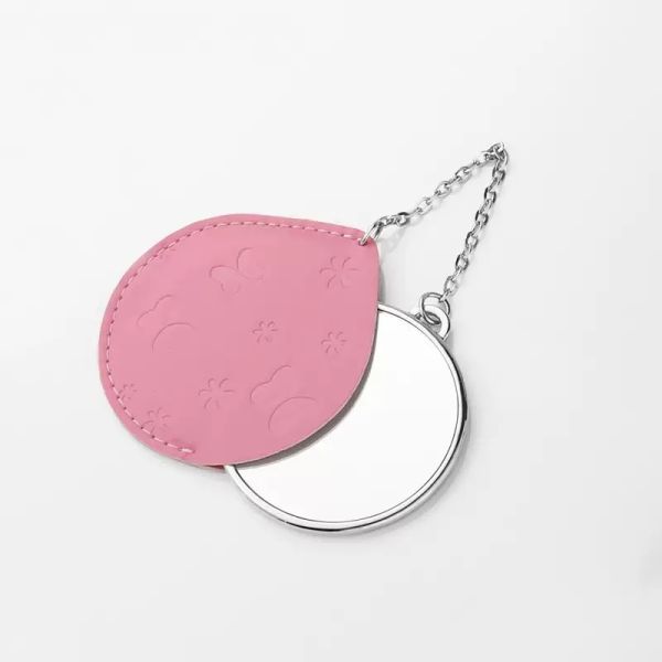 Unique Sublimation Compact Mirror With Case Blanks Custom Pocket Mirror