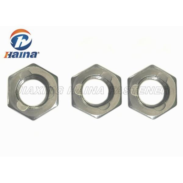 Grade 2 Plain Three point Top Hex Lock Nuts 3/8-24 9/16-18 Plain Finish