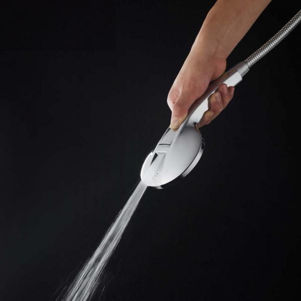 JK-2000 Factpry new design hotsale round three settings shower heads with jet wash spray showerheads with toilet shower