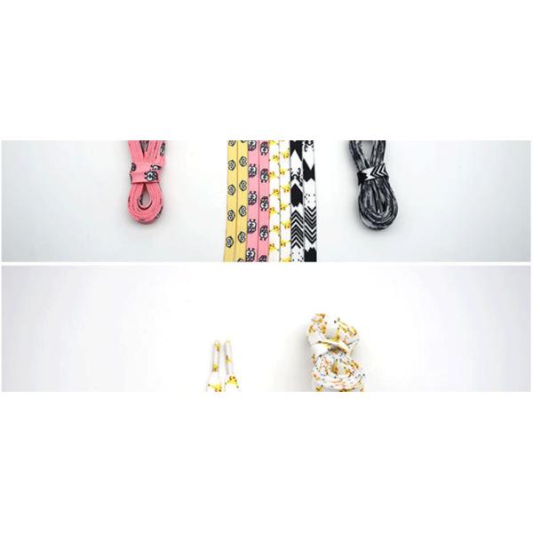 Custom printed shoelace Jordan Max Pantone glitter shoelace Top Customized Boots Tie Item Time Sneaker charms flat shoelace