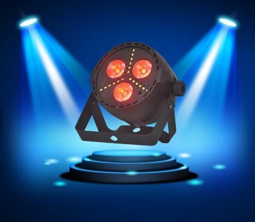 High Refresh Rate 3x4W LED Mini Par Light Quick And Easy Installation