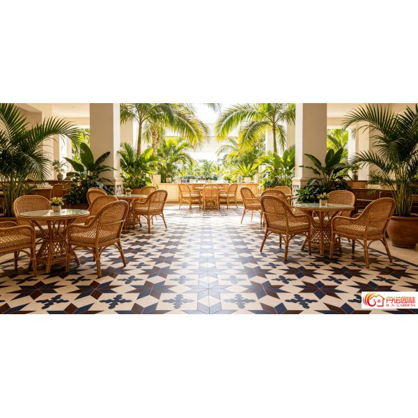 Encaustic Cement Tiles Custom Handmade Patterns Floor & Wall Tile for Hotel Villa Restaurant 200*200mm Matte Surface
