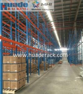 Buy cheap Industrial Selective Pallet Racking Systems Double Depth Optional Color product
