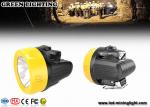 IP68 Germany Bayer Cordless Miners Cap Lamp , Led Mining Lamp PC Matte Surface