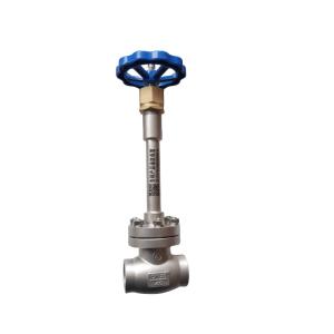Buy cheap Medium Pressure PN40 Cryogenic Globe Valve With Long Stem product
