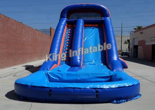 20 Feet Huge Inflatable Water Slide With Constant Blowing System