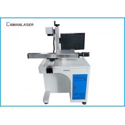 China Desktop Metal Laser Marking Machine Moving Working Table Raycus Sources for sale