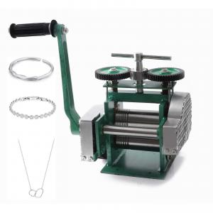 China 120mm Rolling Mills Machines Jewelry Press Machine Distance Adjustable on sale