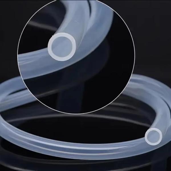 Food Grade Silicone Hose Platinum Vulcanized Temperature Resistant High Elasticity Transparent Silicone Rubber Clear Tubes