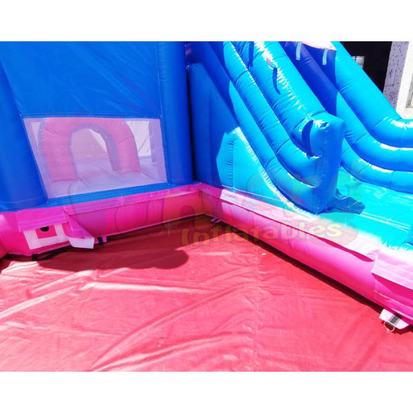 Toddler Plato Inflatable Bounce House Combo For Kindergarten
