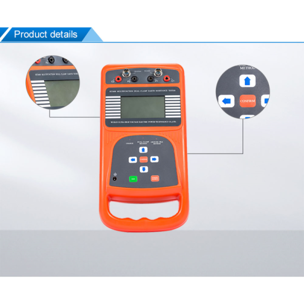 220V Clamp Electronic Multifunctional Grounding Resistance Tester