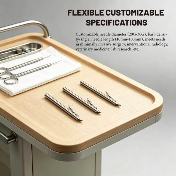 Customized Precision Stainless Steel Veterinary Anesthesia Needle