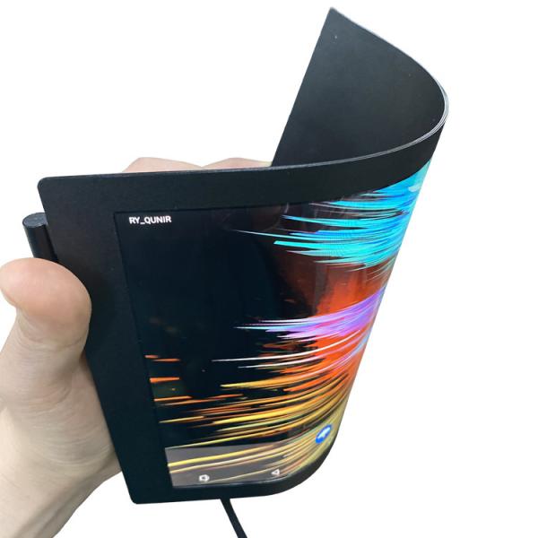 Flexible OLED display demonstration