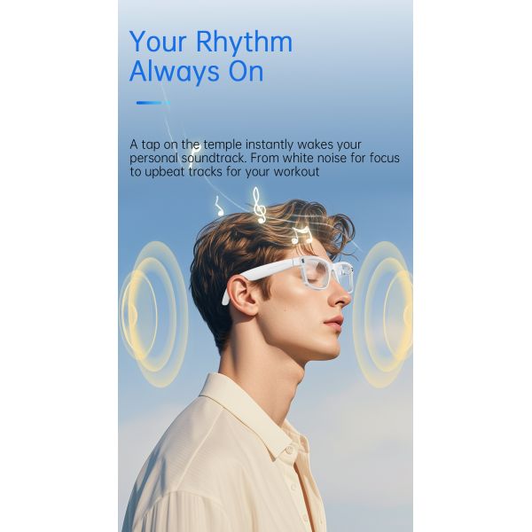 S2 Max Smart AI Glasses wearing demonstration