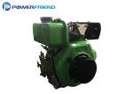 10HP 1 Cylinder 4 Stroke 3000rpm High Performance Diesel Engines Electric Hand
