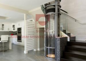 Buy cheap 320kg Mini Home Passenger Lift Elevator With VVVF Control System product