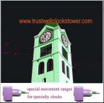 tower building clocks movement motor 1.5m 2m 2.5m diameters with two 2 hands,-