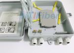 24 Port Outdoor Wall Mounted Fiber Optic Distribution Box With Extend Capacity
