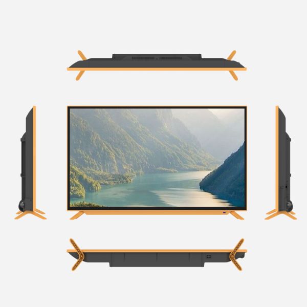 Export Oriented 50 Inch Borderless Mini LED HDR Google TV Stable Chip Complete Accessories Bulk Shipment