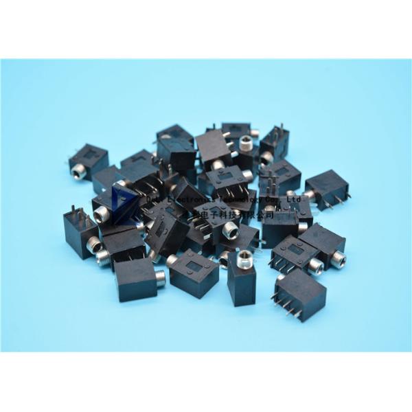 PJ-325GM Pcb Panel Mount Stereo Headphone Jack Socket ≤ 30MΩ 5 Pin 1 / 8" 3.5mm
