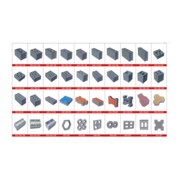 Durable Solid Brick Mould for Cement Brick Manufacturing Machine