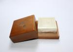 Custom Wooden Crate Gift Box , Small Handmade Soap Packaging Boxes OEM