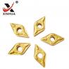 Buy cheap Gold Tungsten Carbide Turning Inserts , Cemented Carbide Inserts DNMG150608 from wholesalers