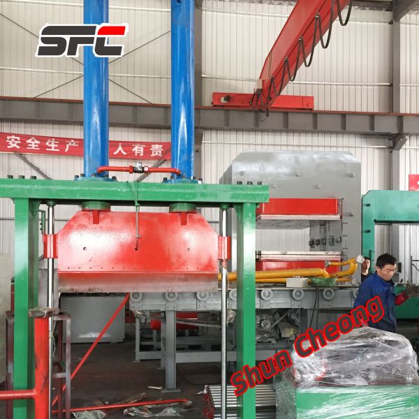 Rubber cutting machine control panel