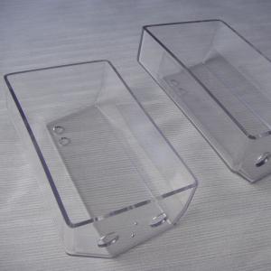 Clear Polycarbonate Custom CNC Milled Parts High Transparency High Precision