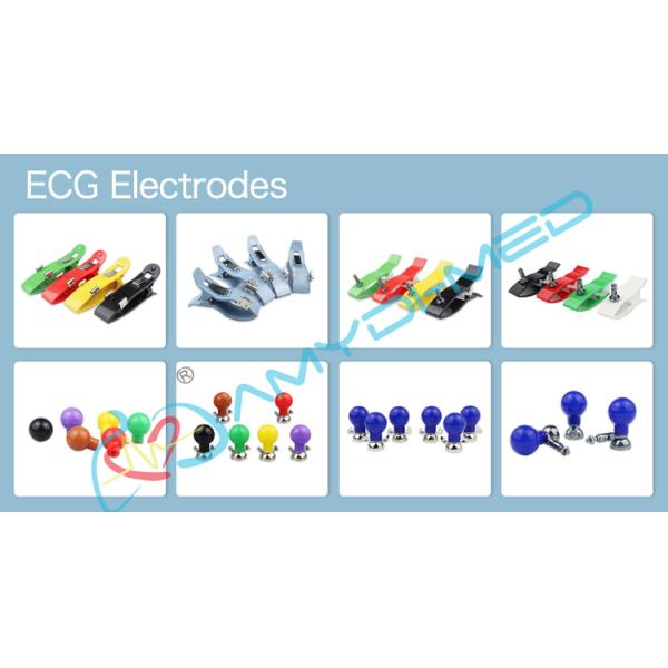 Ultraviolet Light ECG Snap Connector Pulse Oximeter High Precision