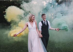 Buy cheap Paper Tube Colored Smoke Flares / Color Fog Bomb For Event Celebration product