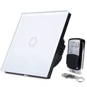 1/2/3 Gang 1 Way Touch Switch LED Light Switch Touch Screen Switch Wall Recessed