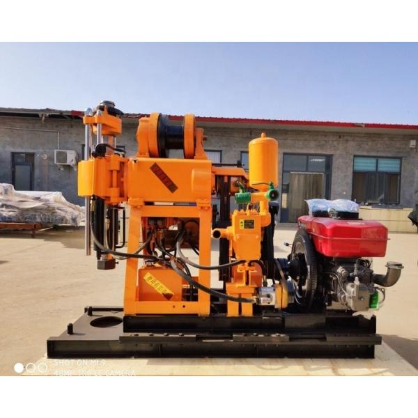 Mobile GK200 Diesel Exploratory Drilling Crawler Mounted Drill Rig