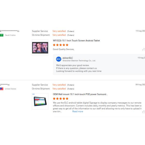 10.1 Inch POE Android Meeting Room Tablet with RK3288 CPU