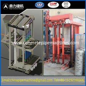 Buy cheap vibration concrete pipe machine for India market product