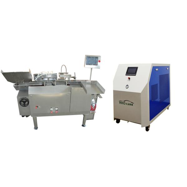 2000 L/H Ampoule Filling And Sealing Machine , Automatic Tube Filling Sealing Machine Blue Color