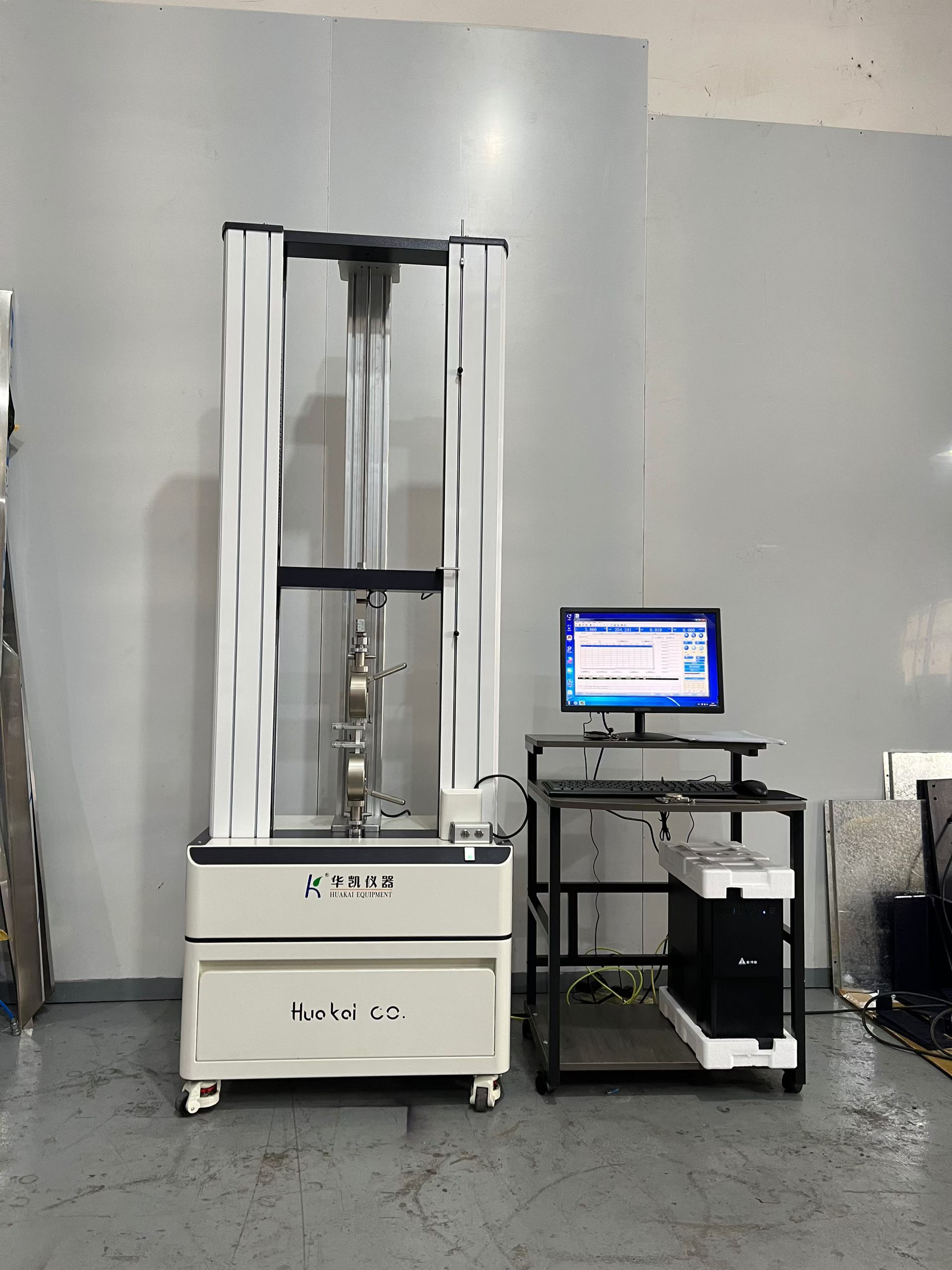 Computer Control Double Column Universal Testing Machine Tensile Strength Tester Support ISO ASTM DIN Standard