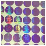 Printed 3d hologram sticker, make hologram stickers, custom hologram label