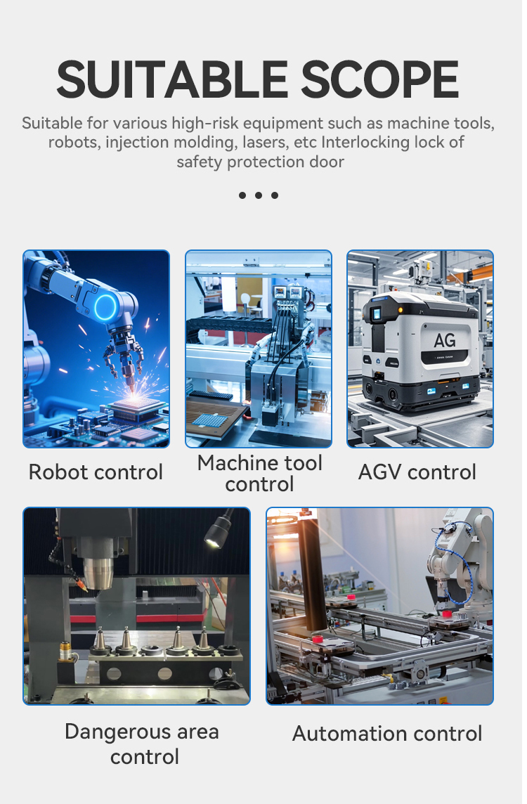 Safety Door Switch Robust Switch Solution For Safeguarding Access Points On Industrial Equipment And Automated Systems