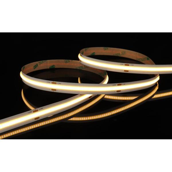 320Leds Flexible LED Strip White/Warm White DC24V 8mm Width Integrated COB LED Light
