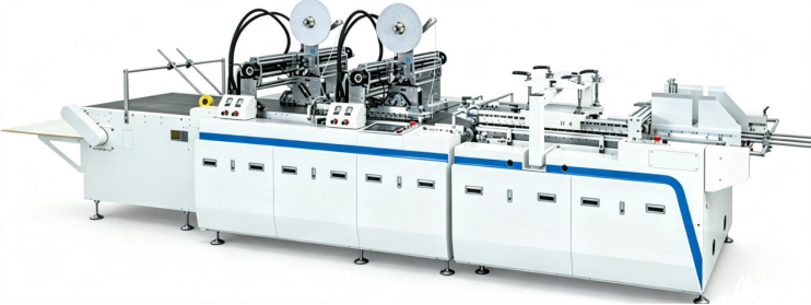 LY 800ACT T Fully Automatic Double Sided Tape Application Machine With Alignment Adjustment