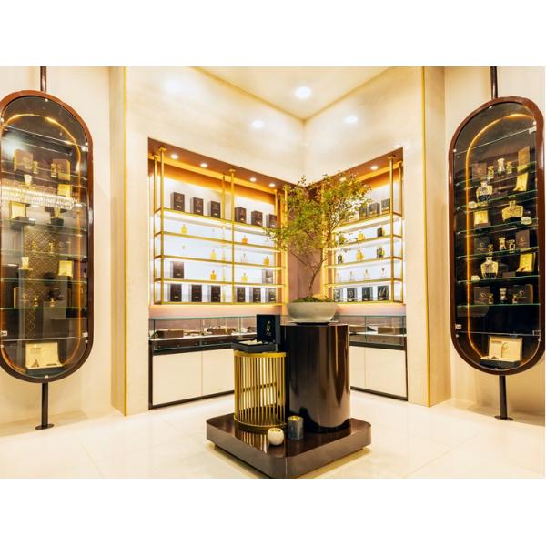 Perfume Shelf LED Custom Indoor Decorate