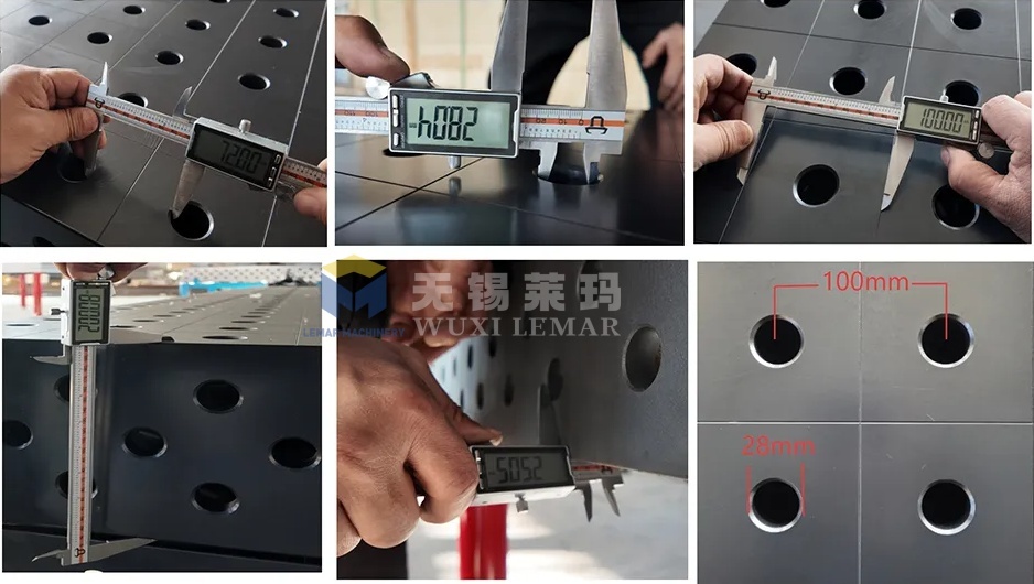 Modular D28 Welding Table with Custom Size Options