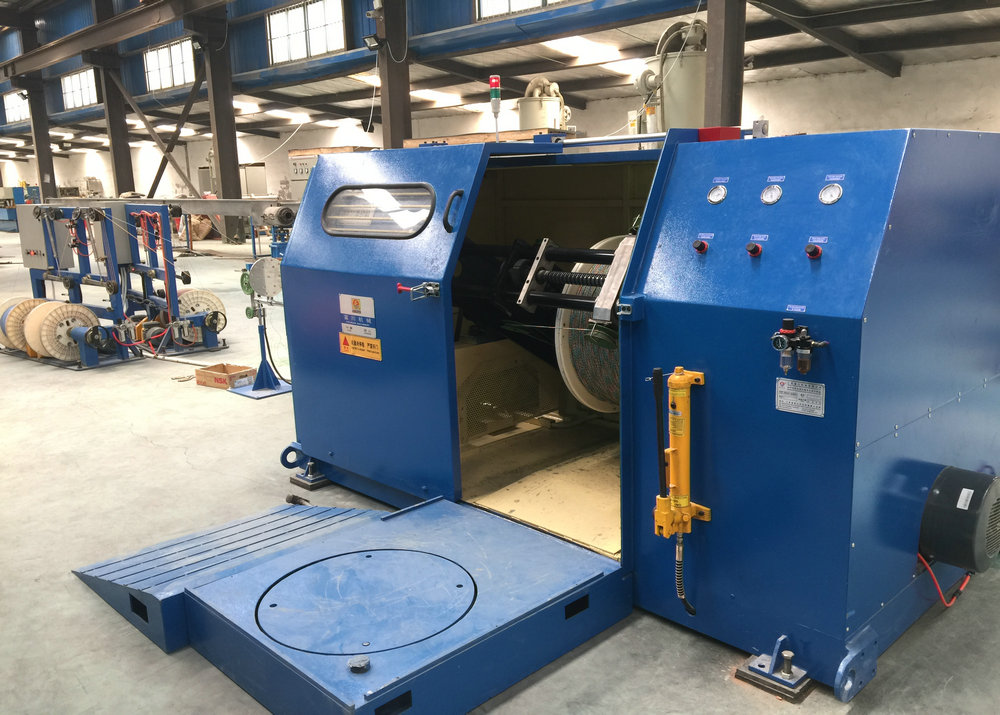Single Twist Machine PE PVC Core Wire Noiseless Cable Laying Equipment