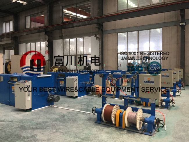 Aerospace Copper Wire Bunching Machine Single 0.08 - 0.45mm Automatic Wire Twister