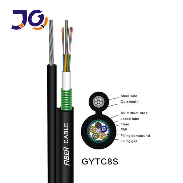 Standard Figure-8 Self-Supporting Stranded Loose Tube Optical Cable GYTC8S