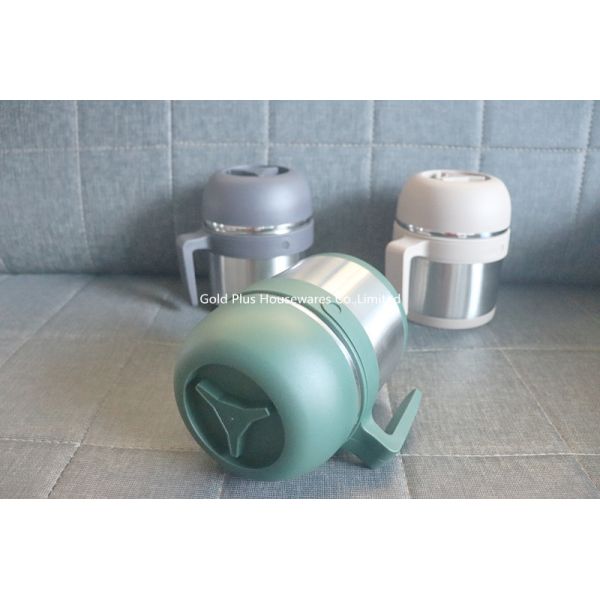 1500ml Vacuum Insulated Food Jar Multi Color Stainless Steel Leakproof Soup Pot