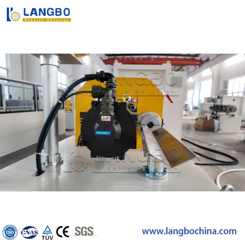 PE Pipe Extrusion Line with Continuous Extrusion Process for 20-63mm Pipes Featuring Integrated Gearbox