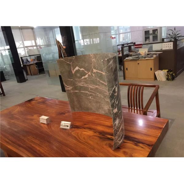 Light Weight Flexible Ultra Thin Stone Dark Grey Slim Type With Bendability