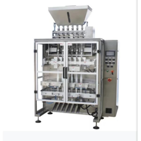 Infeed Conveyor Stick Packing Machine , Multilane 360ppm Powder Packaging